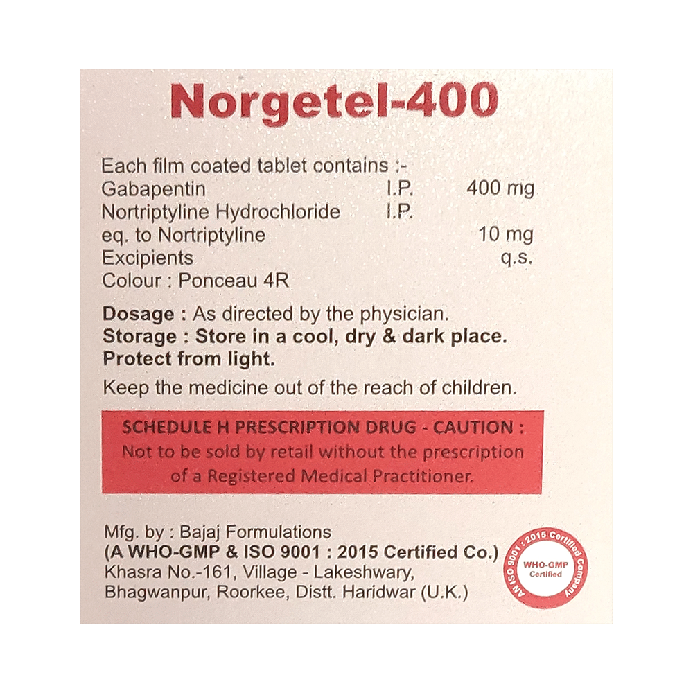 Norgetel 400 Tablet - Image 2