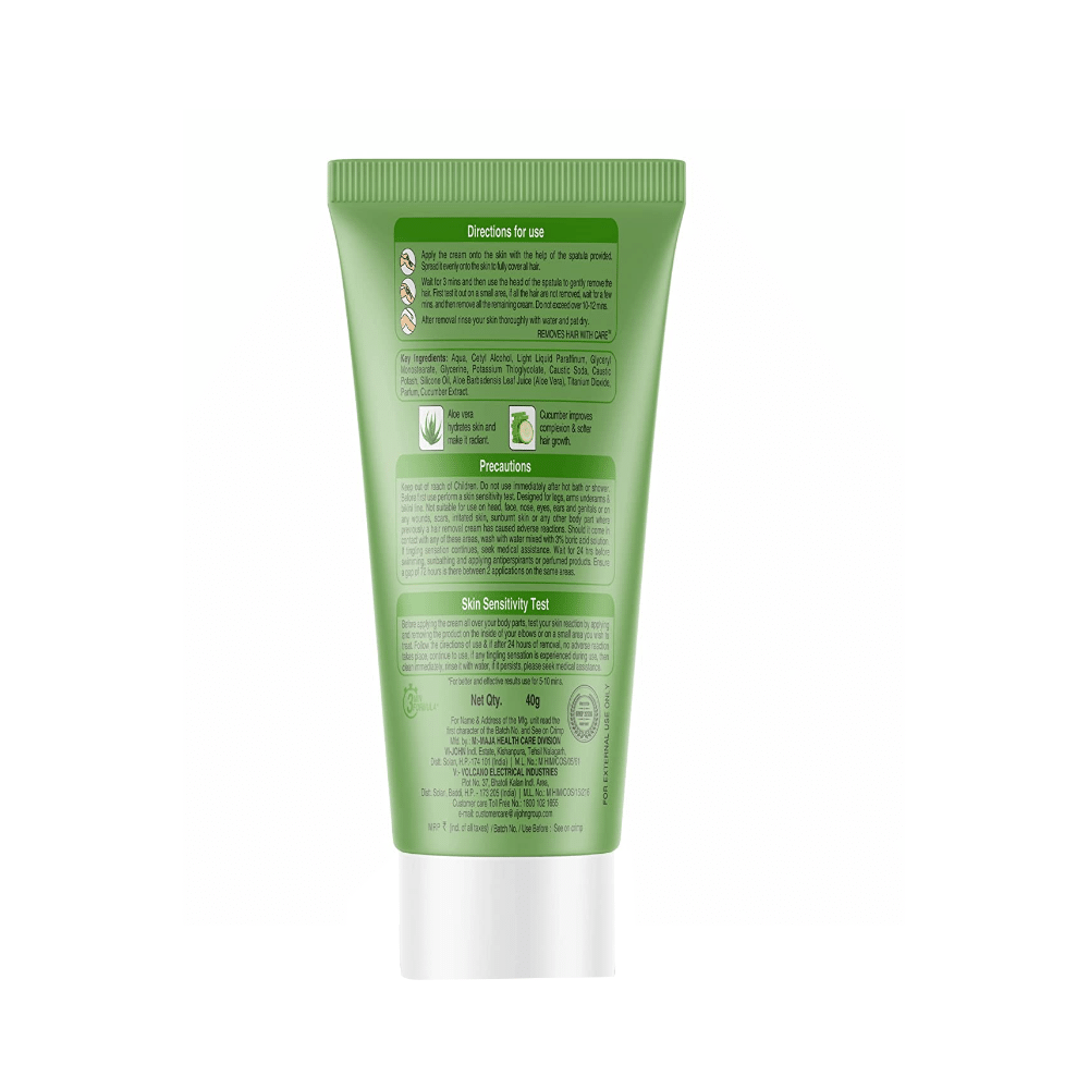 Vi-John Feather Touch Hair Removal Cream Aloevera & Cucumber - Image 3
