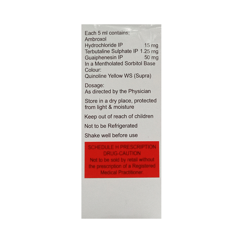 M-Solvin Expectorant Lime and Orange Sugar Free - Image 2