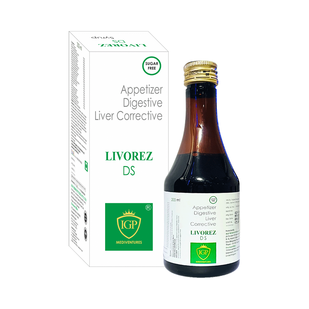 IGP Mediventures Livorez DS Syrup Sugar Free