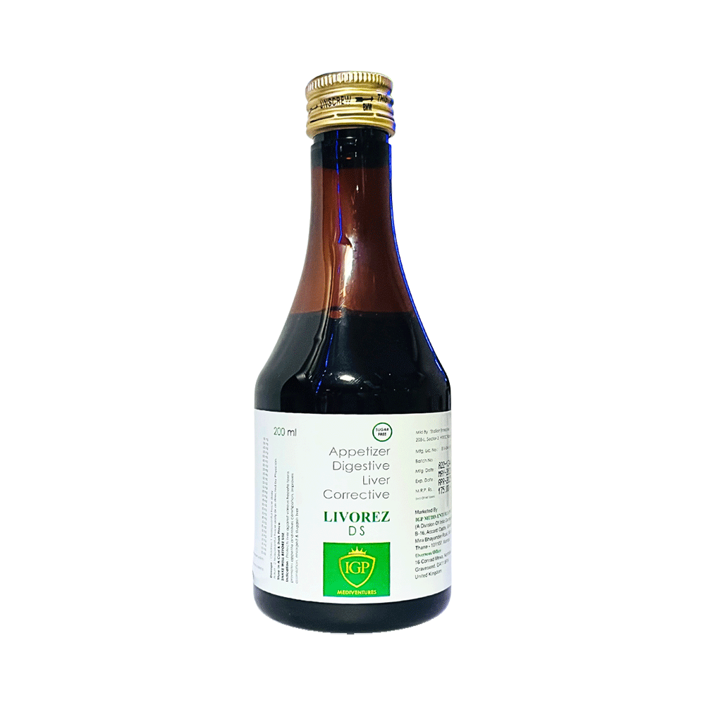 IGP Mediventures Livorez DS Syrup Sugar Free - Image 3