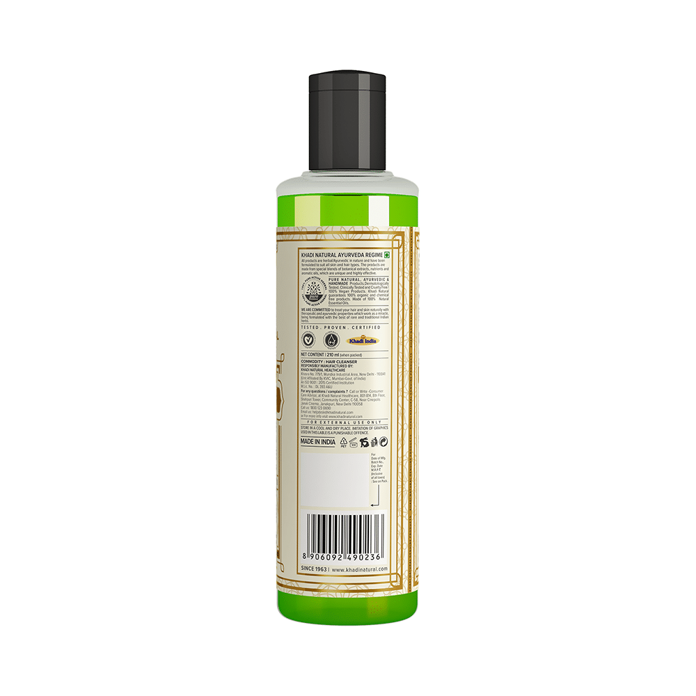 Khadi Naturals Ayurvedic Aloevera Hair  Cleanser - Image 2