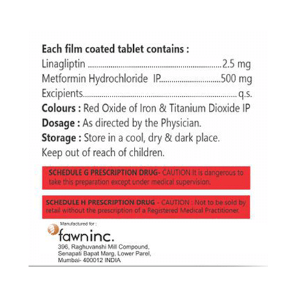 Ligotil-M 2.5/500 Tablet - Image 2