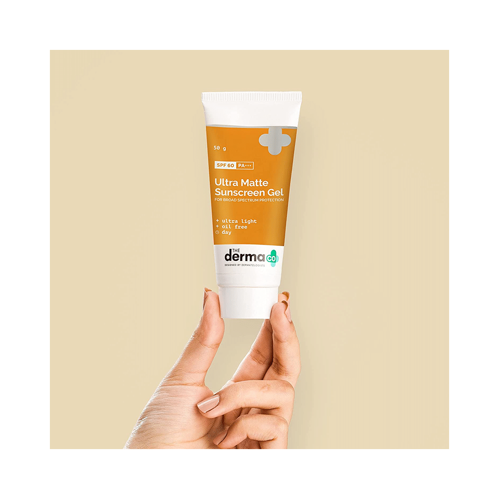 The Derma Co Ultra Matte Sunscreen Gel SPF 60 PA+++ | Oil-Free - Image 3