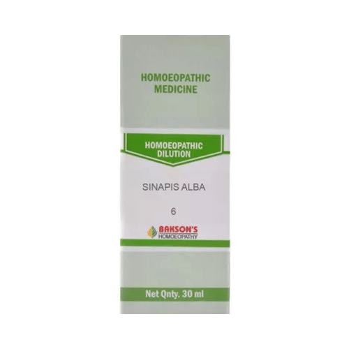 Bakson's Homeopathy Sinapis Alba Dilution 6 CH - Image 1