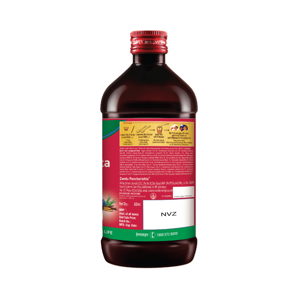 Zandu Pancharishta Ayurvedic Digestive Tonic | Complete Digestive Care - Image 2