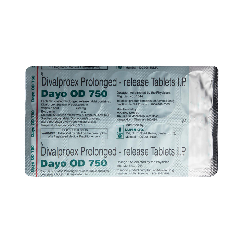 Dayo  OD 750 Tablet PR - Image 5