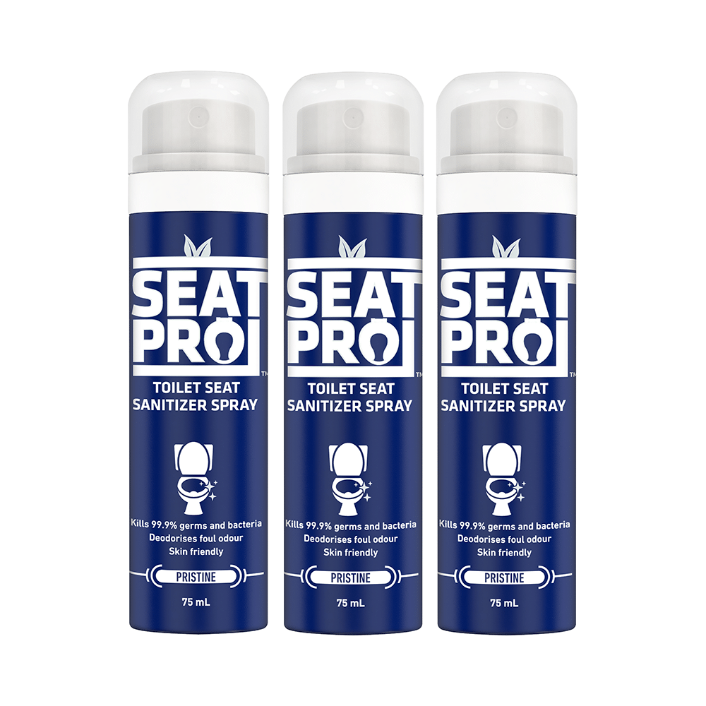 Seat Pro Toilet Seat Sanitizer Spray (75ml Each) Pristine - Image 2