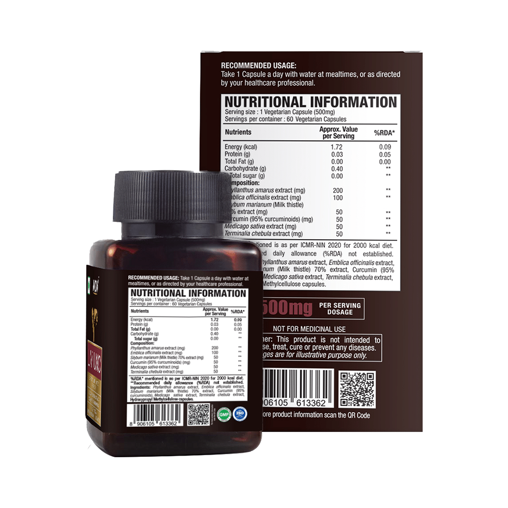 WOW Life Science Liv Uno Vegetarian Capsule - Image 2