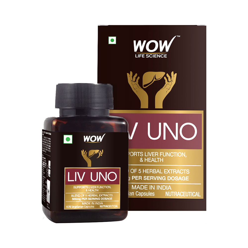 WOW Life Science Liv Uno Vegetarian Capsule - Image 1