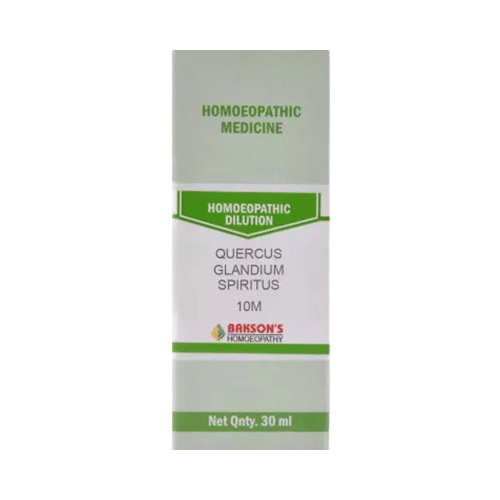 Bakson's Homeopathy Quercus Glandium Spiritus Dilution 10M