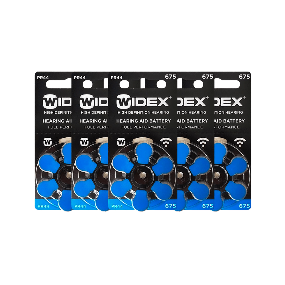Widex Size 675 PR44 Hearing Aid Battery (6 Each) - Image 1