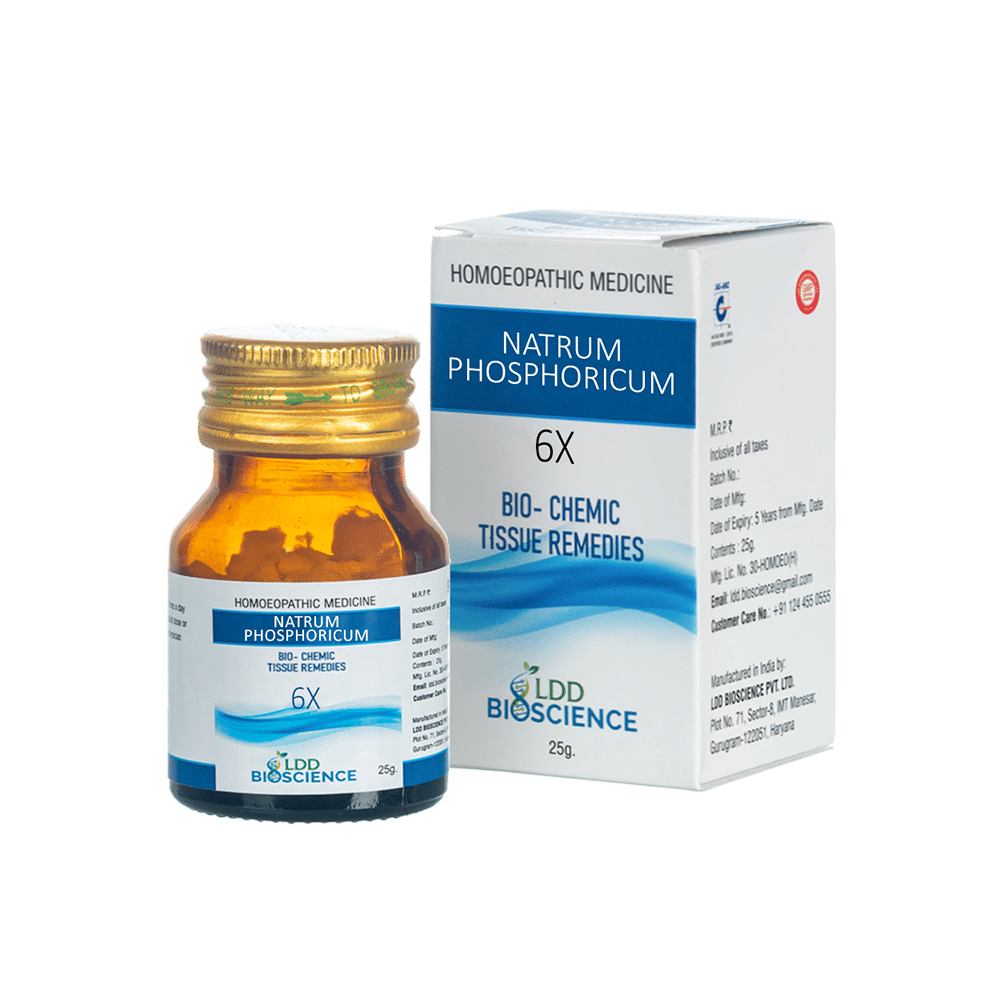 LDD Bioscience Natrum Phosphoricum Biochemic Tablet 6X - Image 1