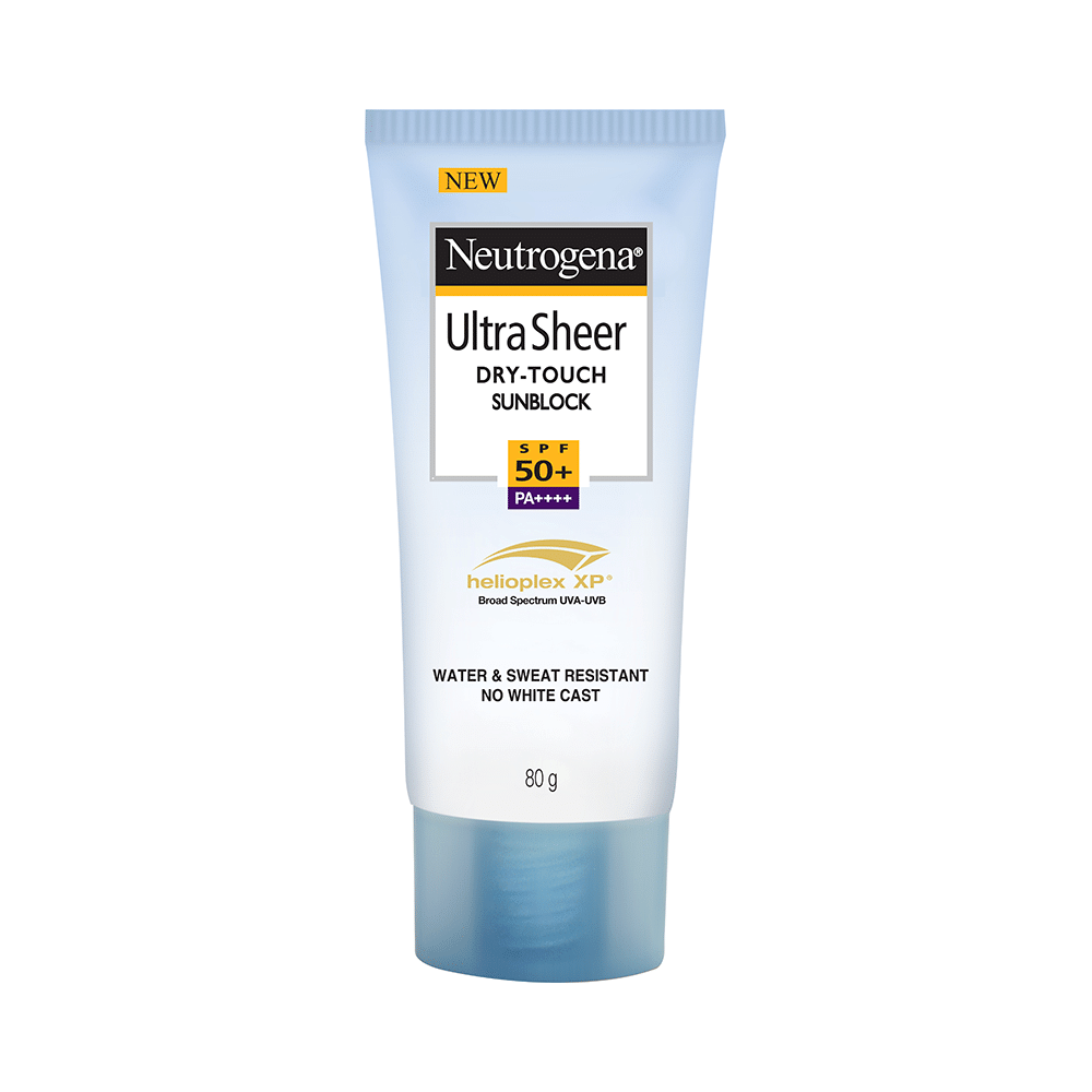 Neutrogena Ultra Sheer Dry-Touch Sunblock Sunscreen SPF 50+, PA+++ | UVA/UVB Protection | Water-Resistant - Image 1