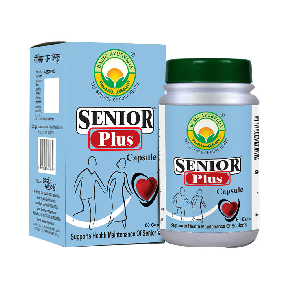 Basic Ayurveda Senior Plus Capsule - Image 5