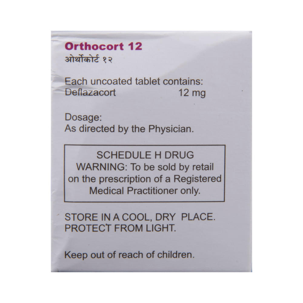 Orthocort 12 Tablet - Image 3