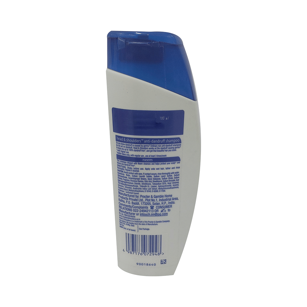 Head & Shoulders Neem Anti-Dandruff Shampoo | For Hair Care - Image 2