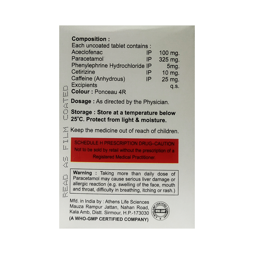Addcet Cold Tablet - Image 2