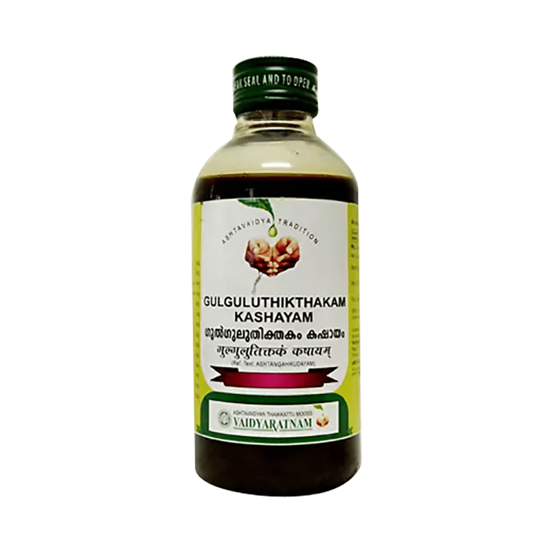 Vaidyaratnam Gulguluthikthakam Kashayam