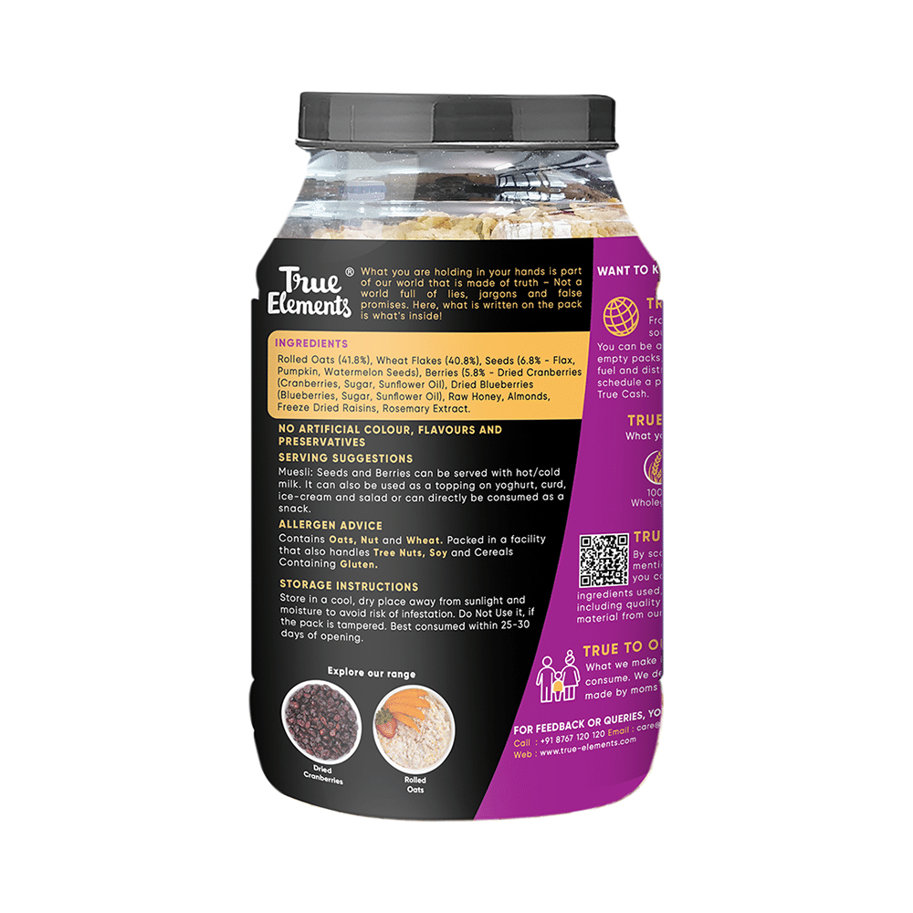 True Elements Seeds and Berries Muesli - Image 2