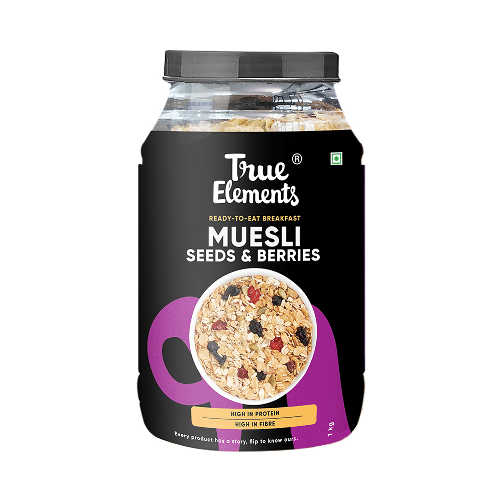 True Elements Seeds and Berries Muesli - Image 1