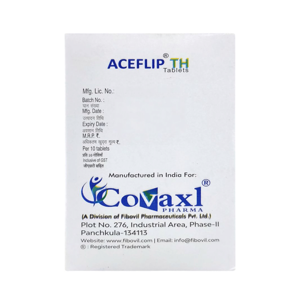 Aceflip TH 100mg/4mg Tablet - Image 3