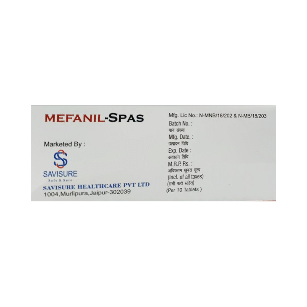 Mefanil-Spas Tablet - Image 3