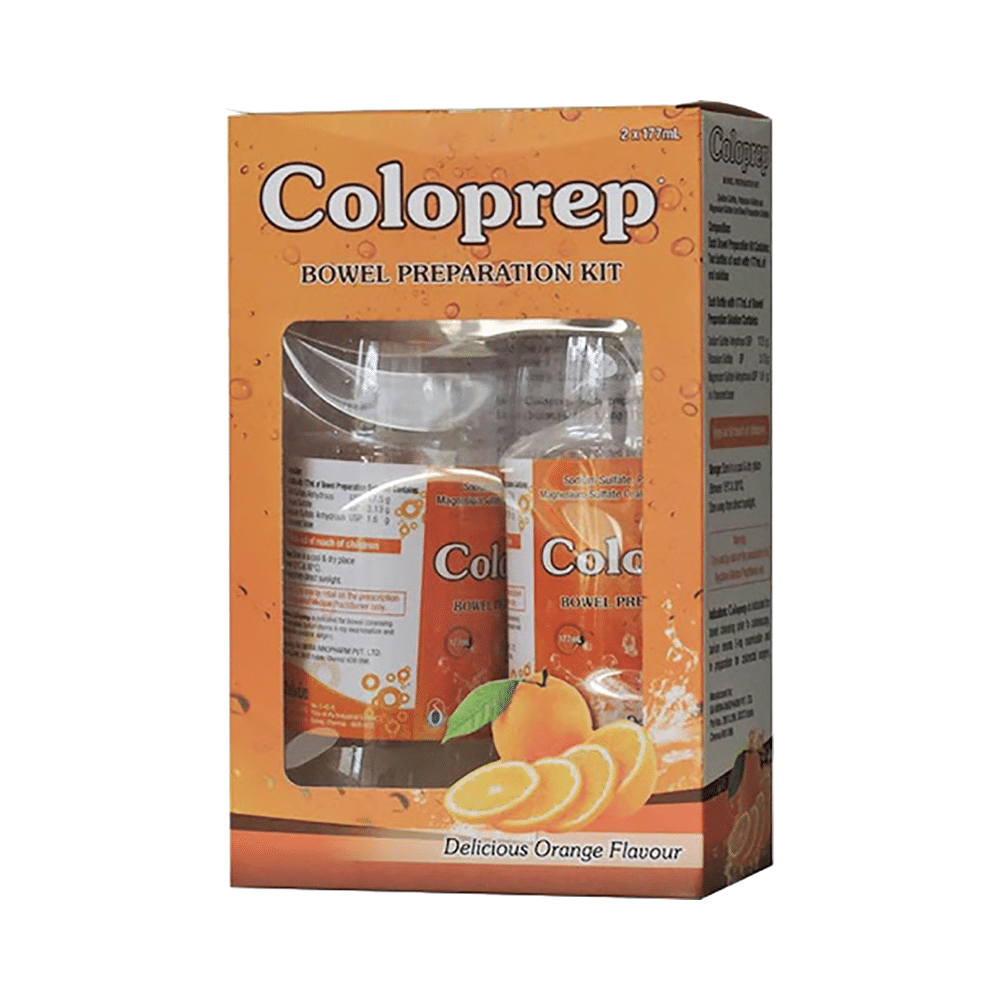 Coloprep Bowel Preparation Kit Delicious Orange
