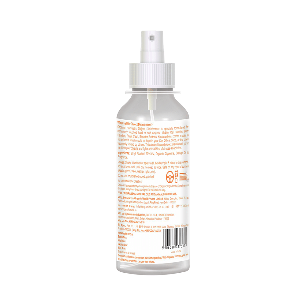 Organic Harvest Object Disinfectant with Alcohol and Orange - Image 2