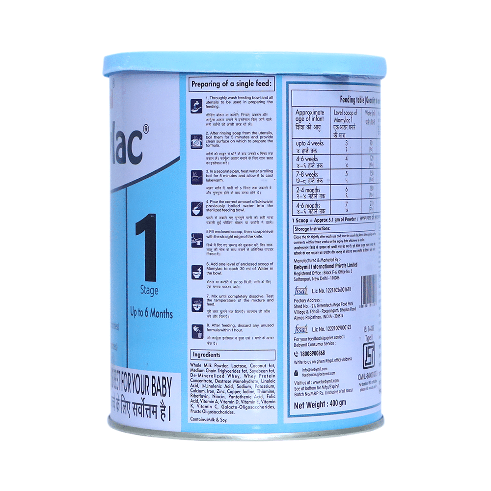 Bebymil Momylac Infant Formula Powder Stage 1 - Image 3