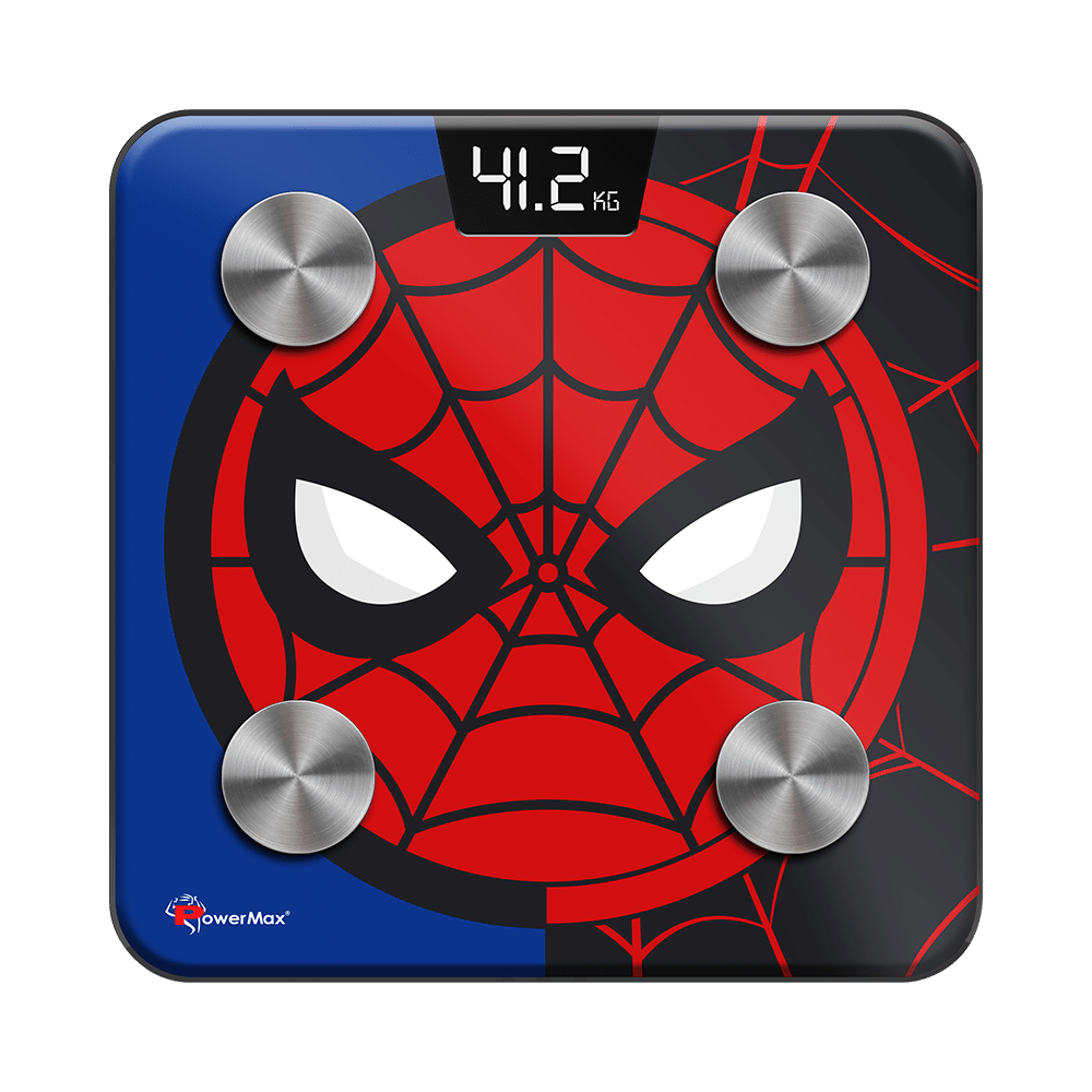 Powermax Fitness BCA-145 Bluetooth Smart Scale Spider Man Edition