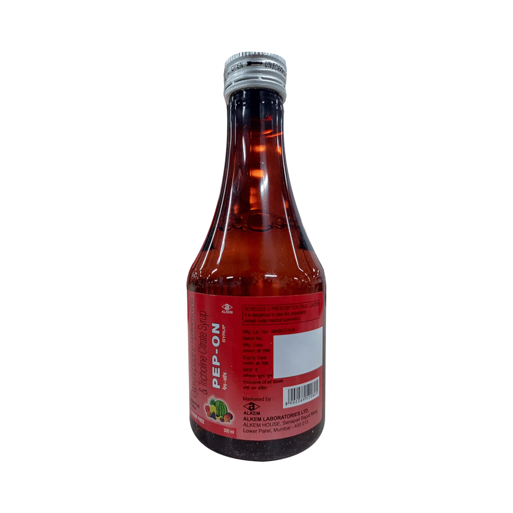 Pep-ON Syrup Mixed Fruit Sugar Free - Image 4