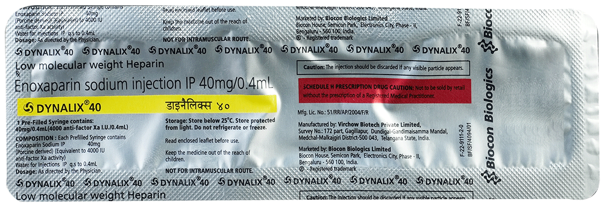 Dynalix 40mg/0.4ml Injection - Image 3