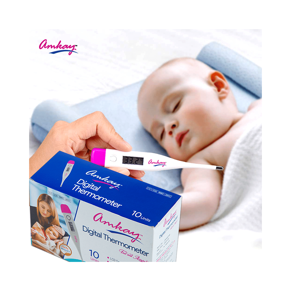 Amkay Digital Thermometer - Quick Results, Body Temperature Measurement - Image 2