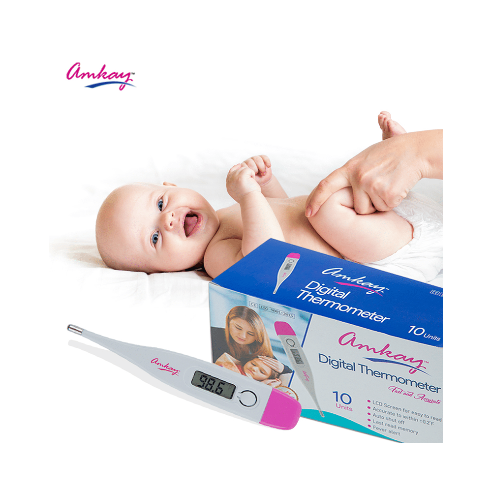 Amkay Digital Thermometer - Quick Results, Body Temperature Measurement - Image 5