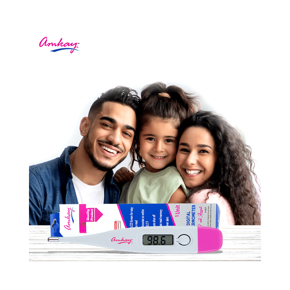 Amkay Digital Thermometer - Quick Results, Body Temperature Measurement - Image 3