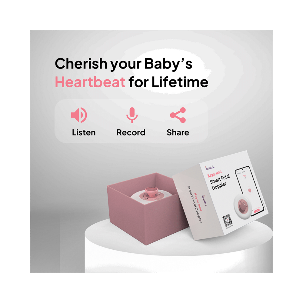 Janitri Keyar Mini Smart Fetal Doppler - Image 5