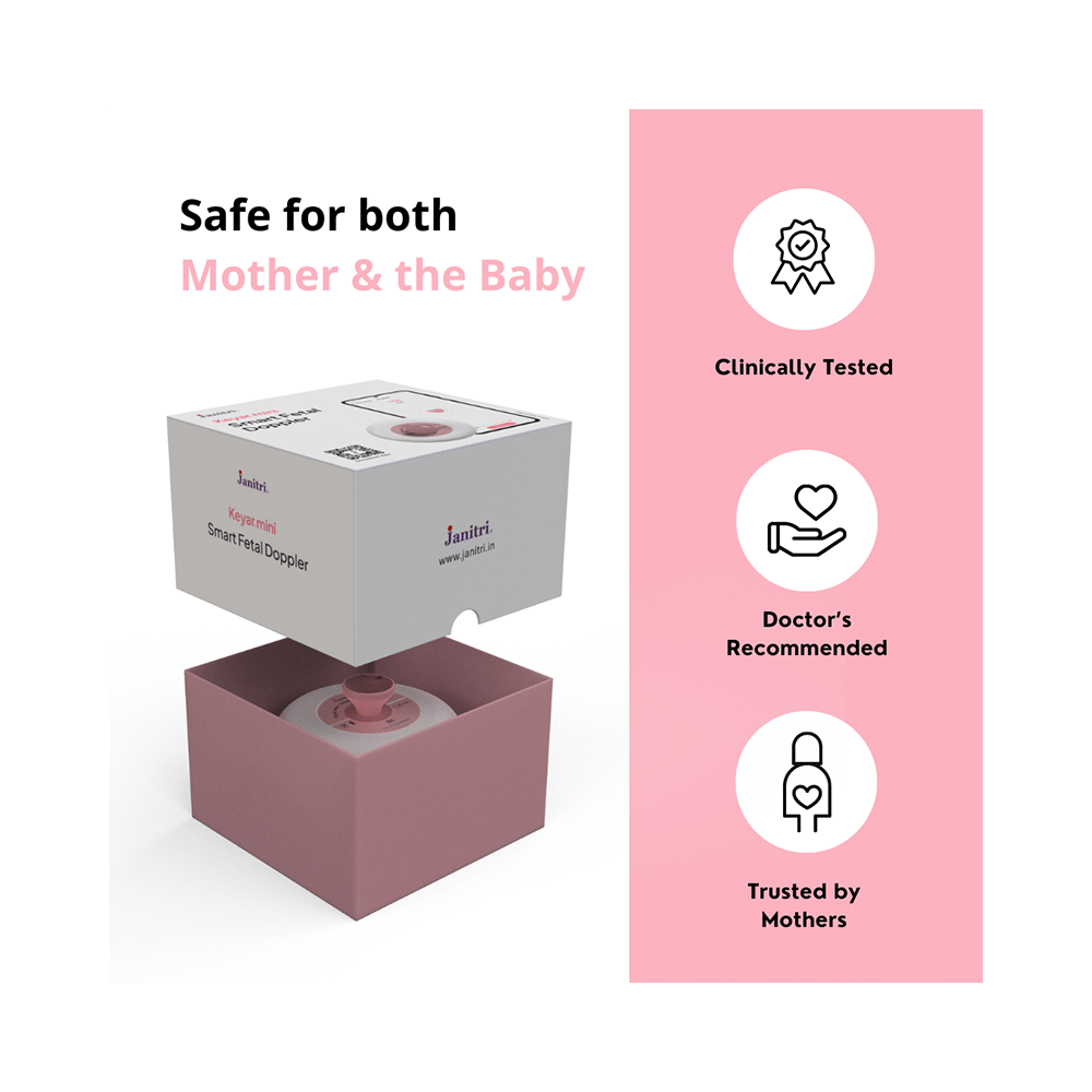 Janitri Keyar Mini Smart Fetal Doppler - Image 8