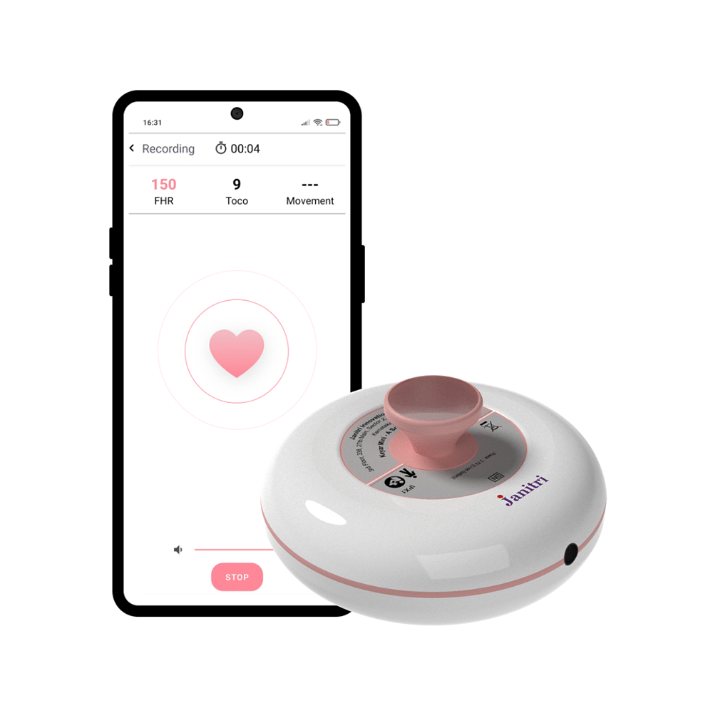 Janitri Keyar Mini Smart Fetal Doppler - Image 2