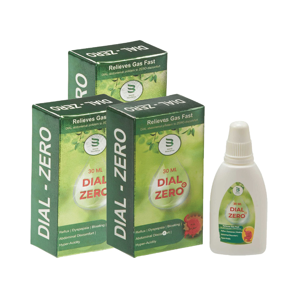 Dial Zero Relieves Gas Fast (30ml Each)