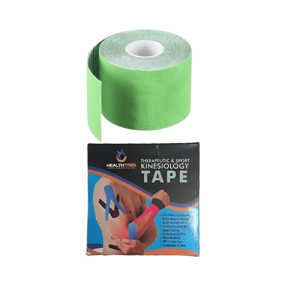 Healthtrek Kinesiology Tape for Physiotherapy  Green - Image 2