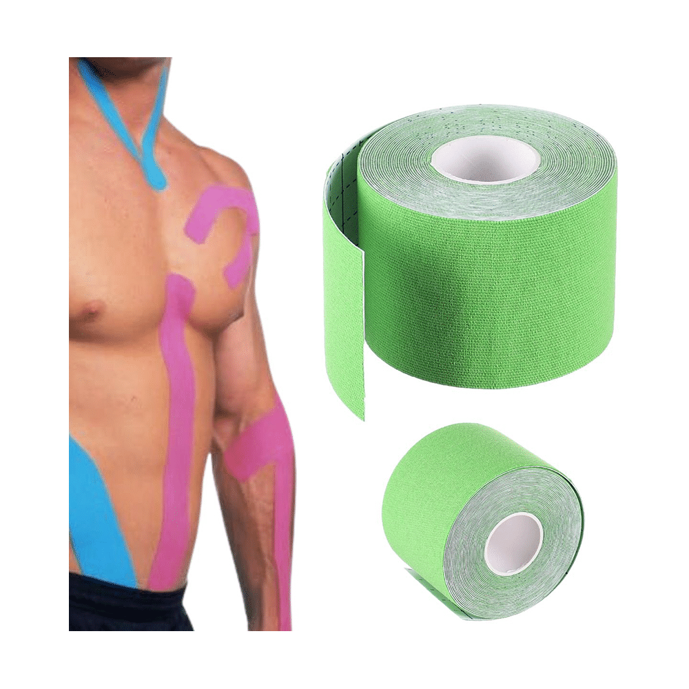 Healthtrek Kinesiology Tape for Physiotherapy  Green - Image 4