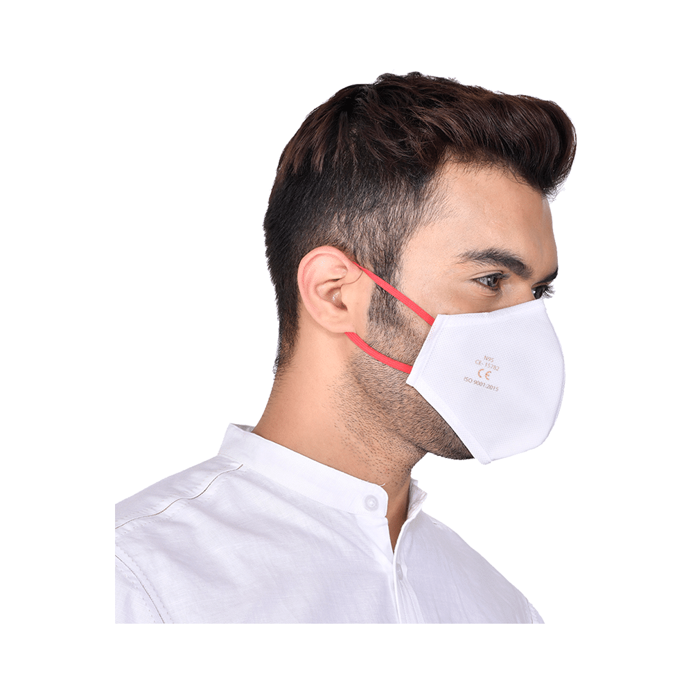Advind Healthcare Smog Guard N95 Adult Mask Free Size White - Image 4