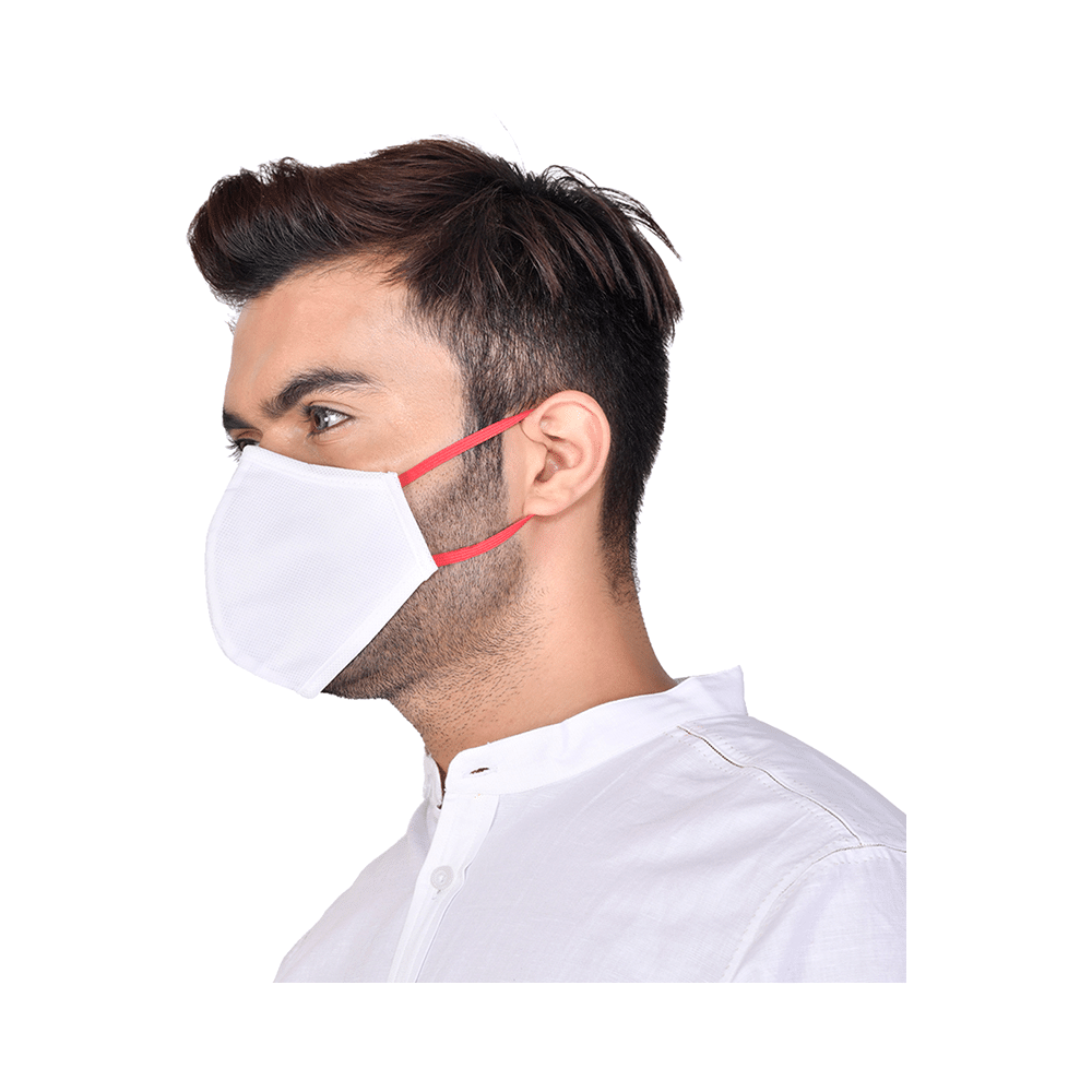 Advind Healthcare Smog Guard N95 Adult Mask Free Size White - Image 3