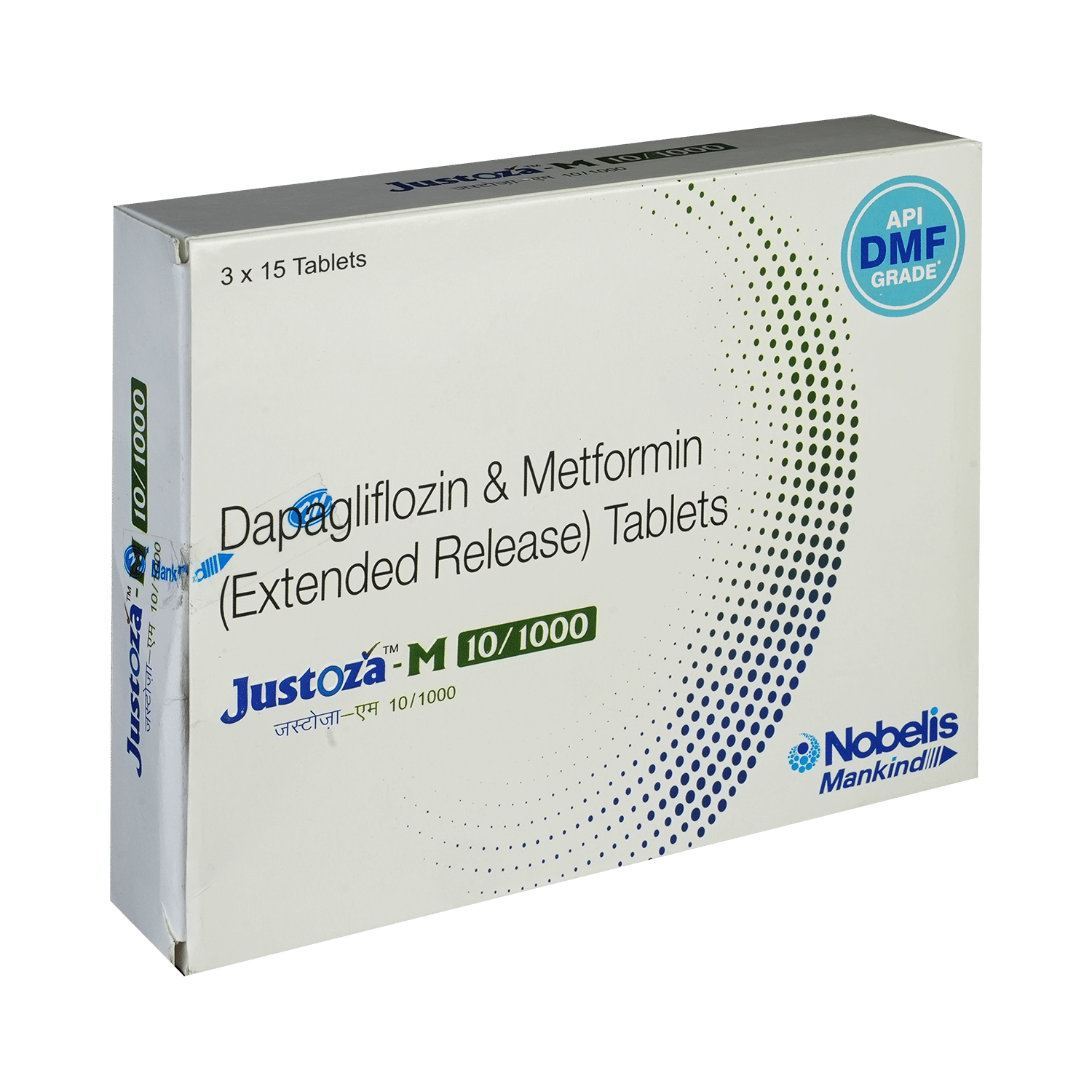 Justoza M 10mg/1000mg Tablet ER - Image 2