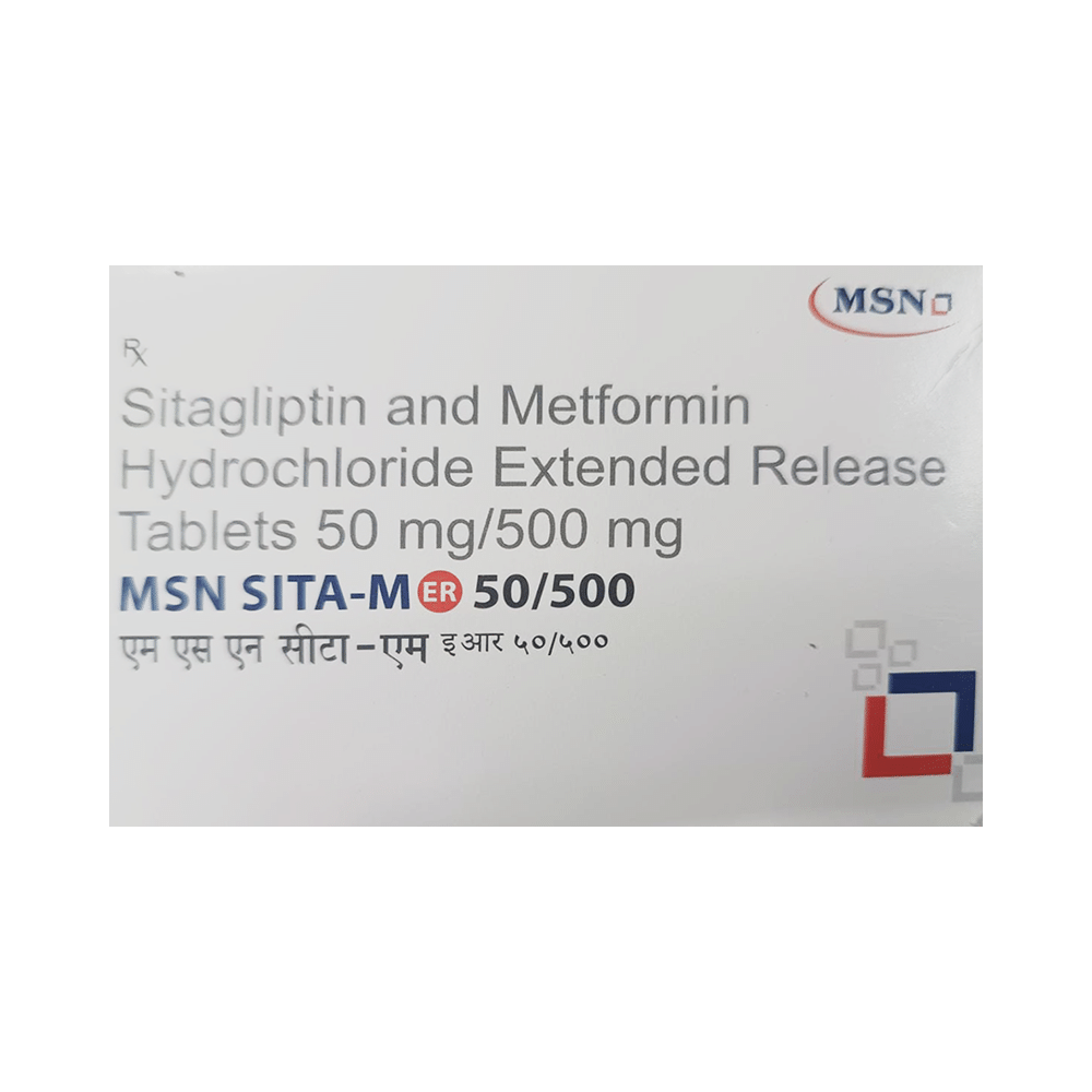MSN Sita-M ER 50/500 Tablet