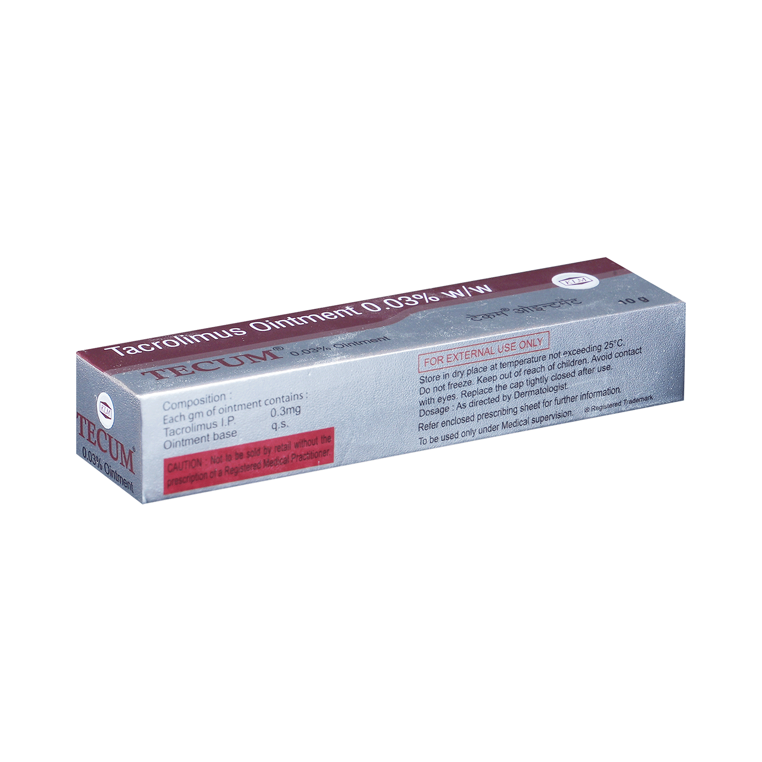 Tecum 0.03% Ointment - Image 3