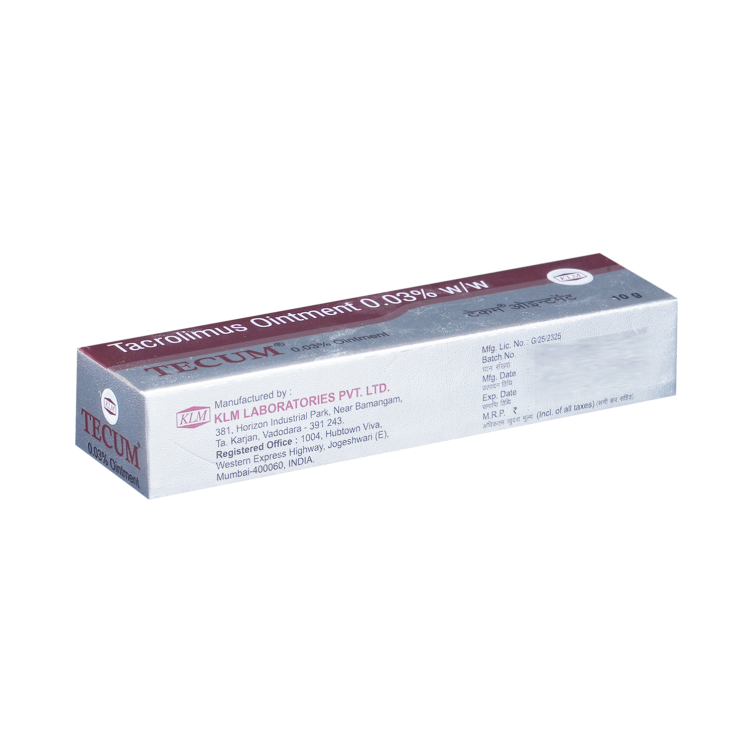 Tecum 0.03% Ointment - Image 4