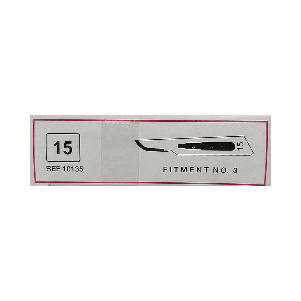 Kehr Surgeon Sterile Surgical Blades Size 15 - Image 2