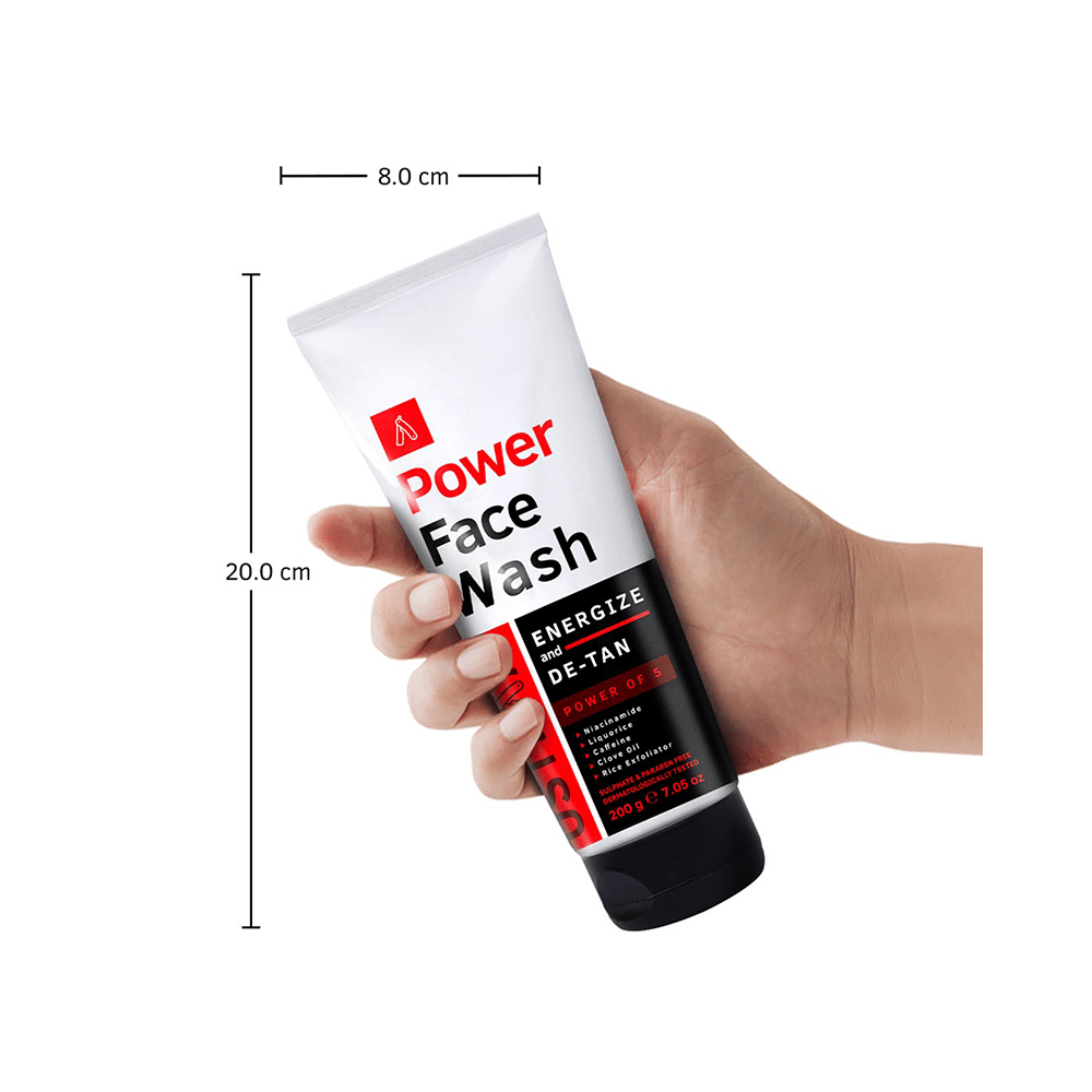 Ustraa Power Face Wash Energize and De-Tan - Image 7
